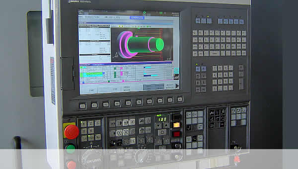 <b>OKUMA LU 300-M</b> - Drehdurchmesser:370 mm x 1000 mm